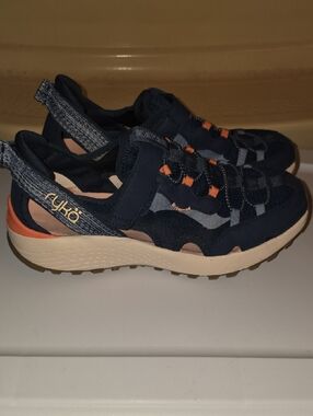 Ryka Navy and Peach Outdoor Athletic Sandal